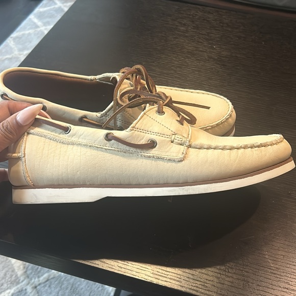 Allen Edmonds FORCE 10 Men's Leather Casual Boat Shoes 11 D Slip On Loafer - Picture 3 of 4